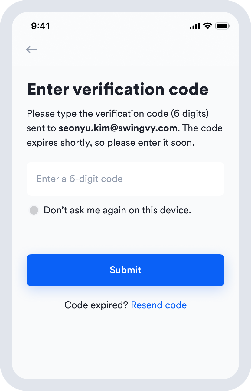 Setting up 2FA for your company policy